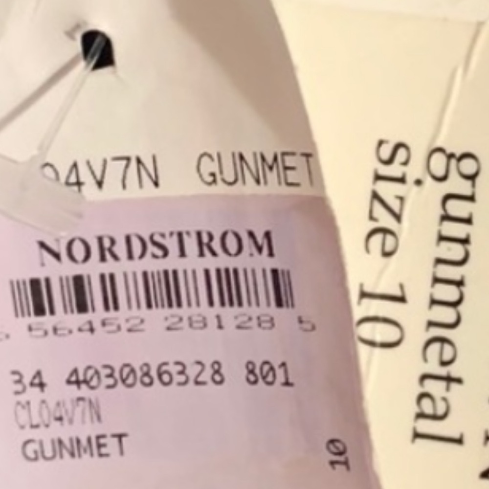 Nordstrom GUNMETAL Strapless Formal Prom Wedding Cocktail Occasion Event Party - Picture 10 of 13